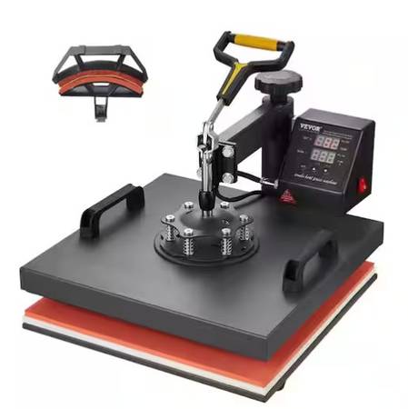 Heat Press Machine Digital 15x15 Transfer Printer for T-Shirt Hat Cap 1