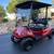 Custom Red Yamaha Drive Gas Golf Cart 1 thumbnail