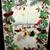 Vintage Winter Village Scene / Birds Chapel Black Velvet Painting 2 thumbnail