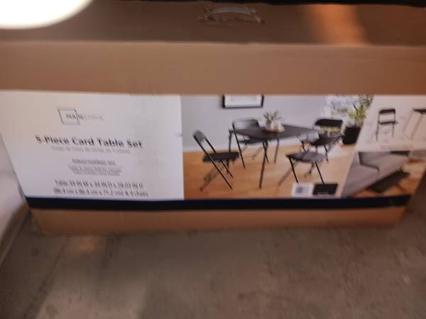 5 piece card table set 1