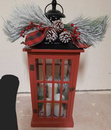 Large Christmas Lantern Decoration 1