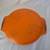 Vintage Mid-Centrury 1960's Orange Glass Serving Tray; Georges Briard 5 thumbnail