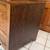 Solid oak locking Barrel Roll Top Writing Desk 12 thumbnail