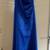 Royal Blue 1strap Prom GOWN Wedding FORMAL Dress Sz 2 XS David Bridal 1 thumbnail
