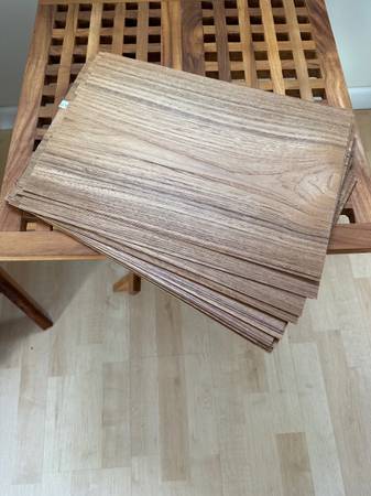 Solid Teak boards and veneer sheets 1