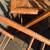 Set of 3 vintage tortoiseshell bamboo folding chairs A207 15 thumbnail