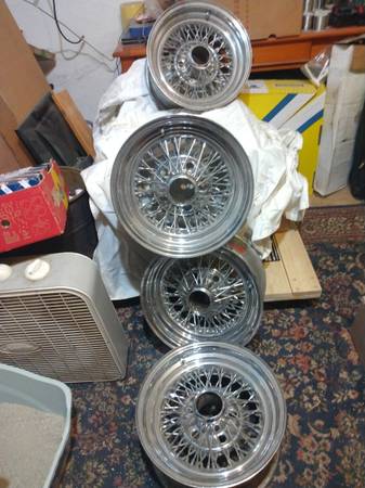 4 SPOKED RIMS  14X7 APPLIANCE rims 1