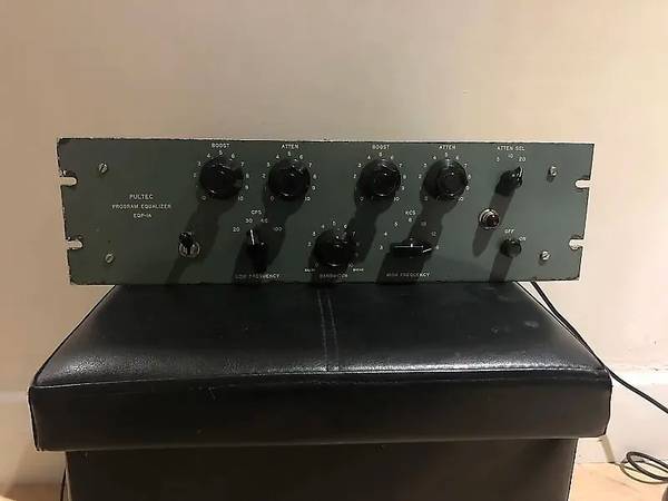 Pultec EQP-1A Program Equalizer - Vintage Sound City Studios 1