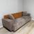 Modern boucle fabric couch 1 thumbnail