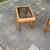 (3) Lou Hodges style bentwood oak side / end tables Stratford Co. A121 2 thumbnail