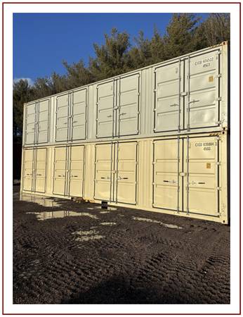 NEW 40' Multi Door Containers 1