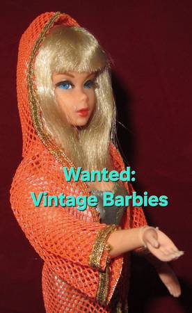 Want to buy vintage Barbies and dolls, will pay in cash! 1