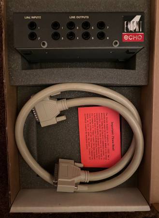Echo Gina Soundcard - $25 (San Rafael)63471478628099121