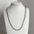 VTG. Italian 925 Sterling Silver 19" Mariner Chain Necklace 4 thumbnail
