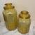 2 vintage LE Smith amber glass jars 4 thumbnail