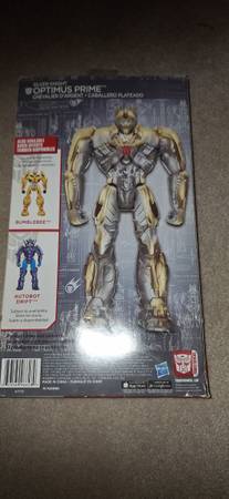 Transformers silver knight optimus prime NIB 1