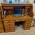 Solid oak roll top desk 2 thumbnail