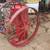 Fire Fighting Cart 3' Iron Wagon style wheels! $300.00 or Trade, 2 thumbnail