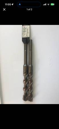 Sds max masonry bit 1 1/8” x 7” 1