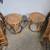 Set of Wicker Reclining Chairs w/ Foot Rest & 2 Side Tables 3 thumbnail
