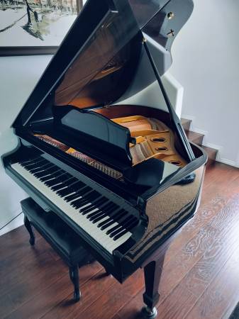 Conover Cable 5 ft baby grand piano ebony mint condition 1