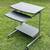 Small Space Computer Desk Rolling Cart With Storage 3 thumbnail