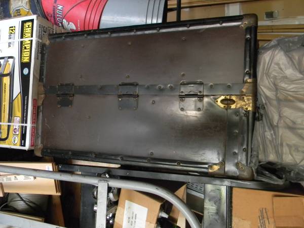 Steamer Trunk and blanket/etc Trunk 1