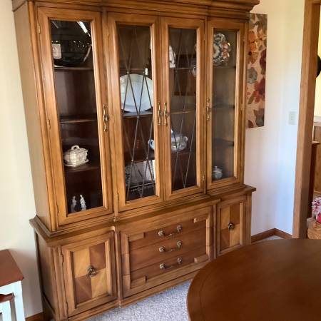 Solid wood hutch 1