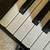 Black cable-nelson upright yamaha piano 4 thumbnail