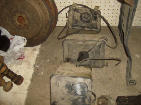 1971-73 Mercury Cougar Windshield Washer Fluid Container 1