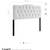 King white tufted headboard 7 thumbnail