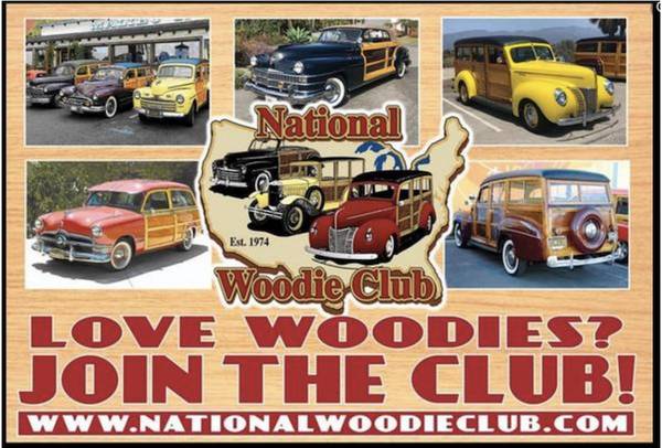 Join the "National Woodie Club". 1