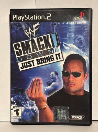 PlayStation 2: WWF: SmackDown Just Bring It 1