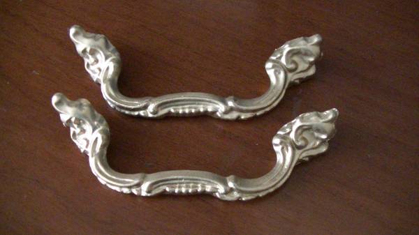 Antique Brass Furniture Handles 1