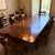 Beautiful extendable Dining table with 6 padded chairs 6 thumbnail