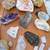 Lot Healing Spiritual Crystal Rock Fossil Amethyst Agate Slices Etc 5 thumbnail