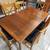 ***SOLID WOOD KITCHEN DINING ROOM TABLE WITH 6 CHAIRS*** 8 thumbnail