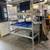 48"W x 77"T x 24"D Gray Industrial Style Metal Shelving 4 Tiers Used 3 thumbnail