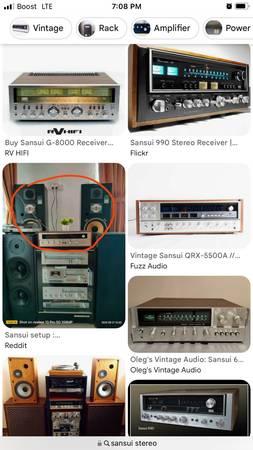 WANTED Stereo stereos vintage HiFi SANSUI MARANTZ speakers amplifier 1