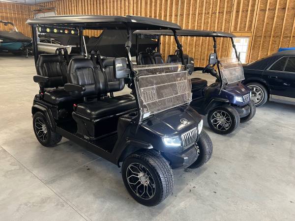 2024 Evolution D5-RANGER 4 PLUS Golf Cart with 334 miles Will Trade 1