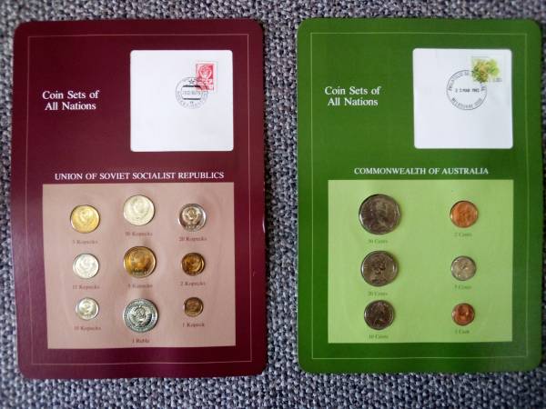 Coin Sets of All Nations (w/China and USSR) - collectibles - by