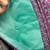 Authentic Vera Bradley Weekender / Travel Duffle Bag (Teal & Magenta) 10 thumbnail