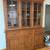 Farmhouse Style Dutch Cupboard China Cabinet Solid Oak 1 thumbnail