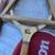 7x Vintage LOT WILSON Wooden Tennis/Squash RACKET Graphite Old 3 thumbnail