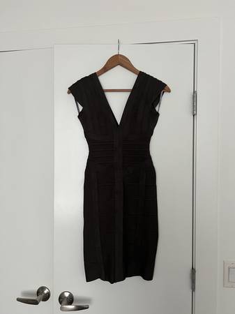 black prom dress low back HERV LGER The Nia gown  Luisa World