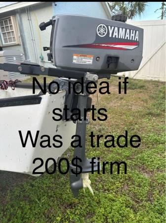 Boat motor 200$ firm 1