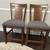 Stunning High-End Solid Wood Mahogany Veneer Dining Table + 6 Chairs 8 thumbnail