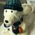 Berkshire IvyGardens 2001 Whittled Polar Bear w/ Packages- Little Cute 1 thumbnail