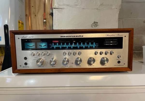 Collector-owned marantz 2270 vintage stereo receiver-classic analog sound 1