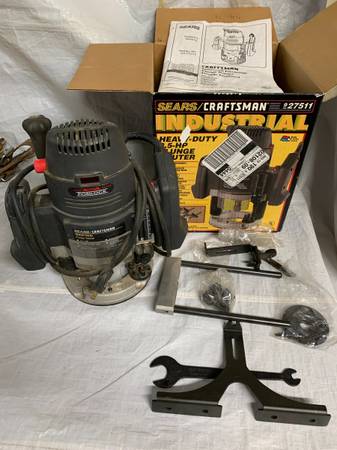 Craftsmans industrial plunge router 1